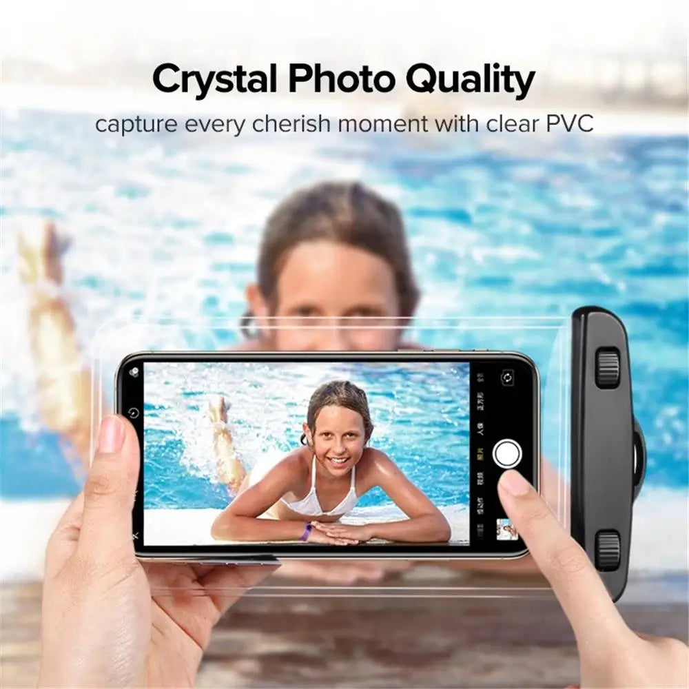 Waterproof Phone Case swimming water proof bag universal underwater phone protector pouch PV cover for iPhone16 15 14 13 Pro Max