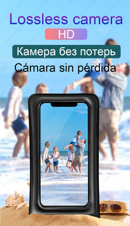 Waterproof Phone Case Swimming Water Proof Bag Universal Underwater Protector Cover For iPhone 13 12 11 14 15 Pro Max Mini XR XS