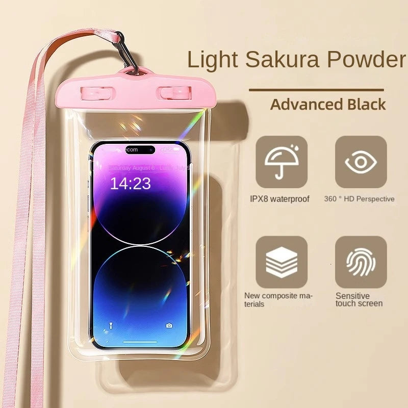 Waterproof Phone Case swimming water proof bag universal underwater phone protector pouch PV cover for iPhone16 15 14 13 Pro Max