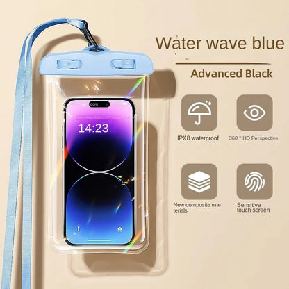Waterproof Phone Case swimming water proof bag universal underwater phone protector pouch PV cover for iPhone16 15 14 13 Pro Max